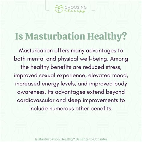 masturbain|A Touchy Subject: The Health Benefits of Masturbation.